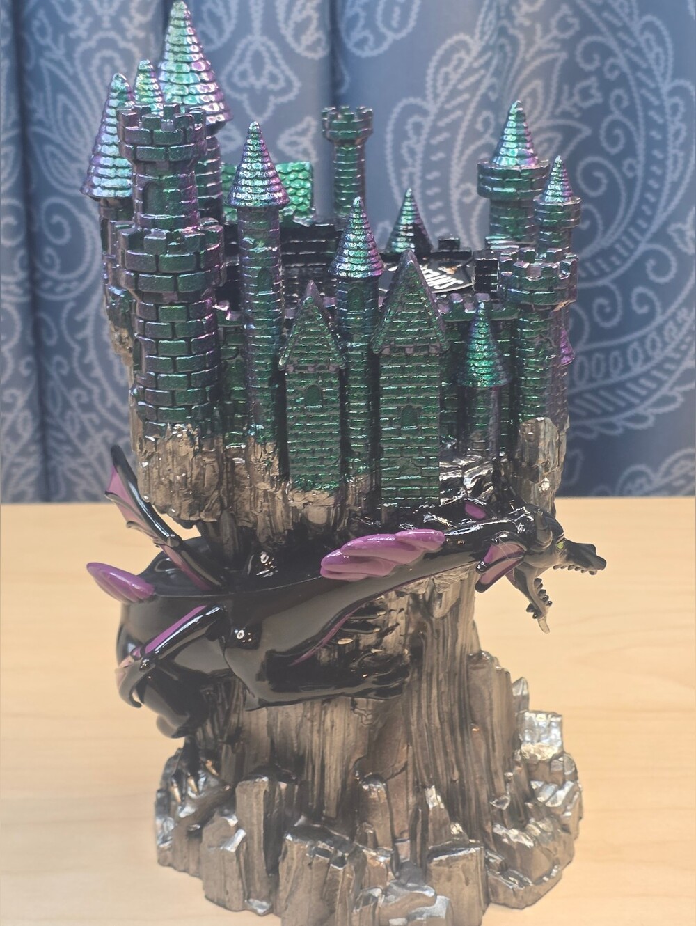 Disney Villains Maleficent Dragon Castle 3-Wick Candle Holder Bath & Body Works - Picture 3 of 16